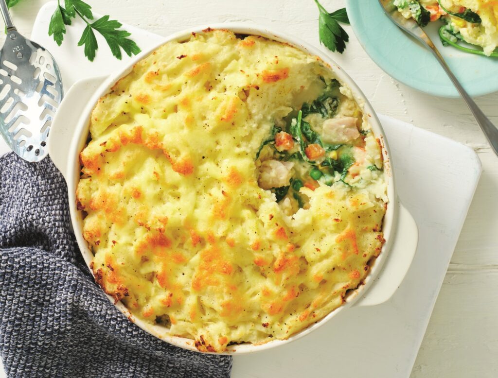 Creamy fish pie Creamy fish pie