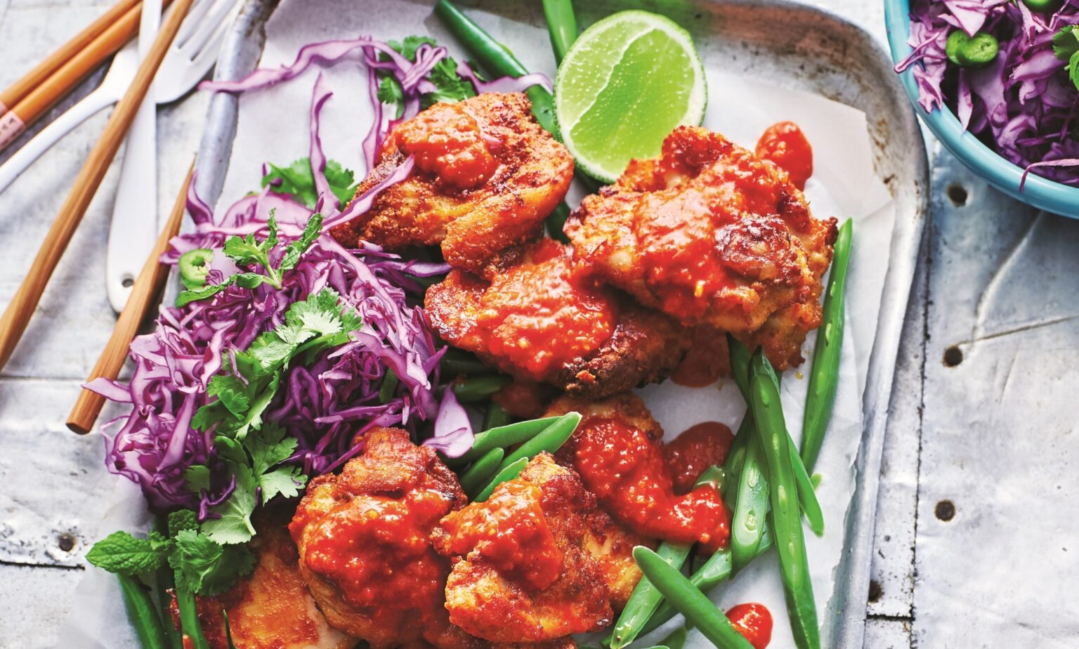 Korean-style ‘fried’ chicken