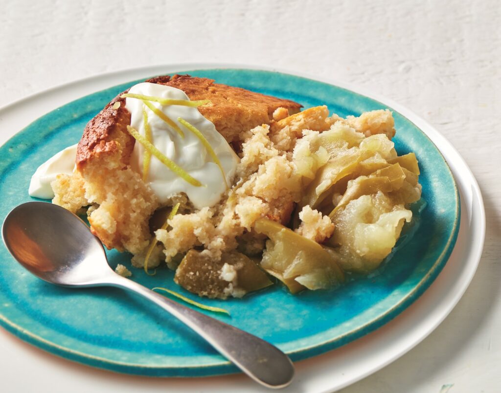 Lemon and apple sponge Lemon and apple sponge
