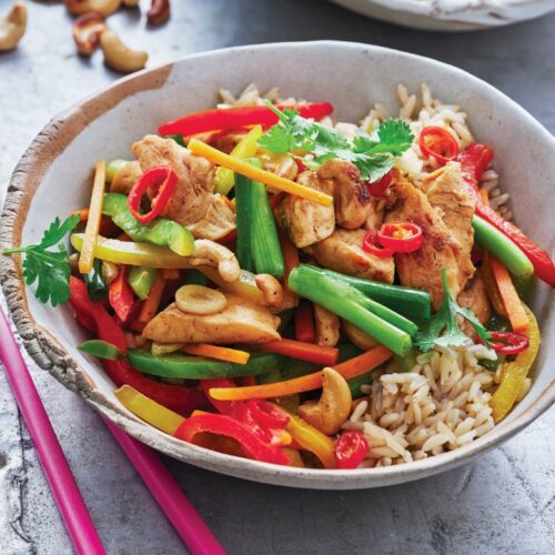 Thai cashew chicken