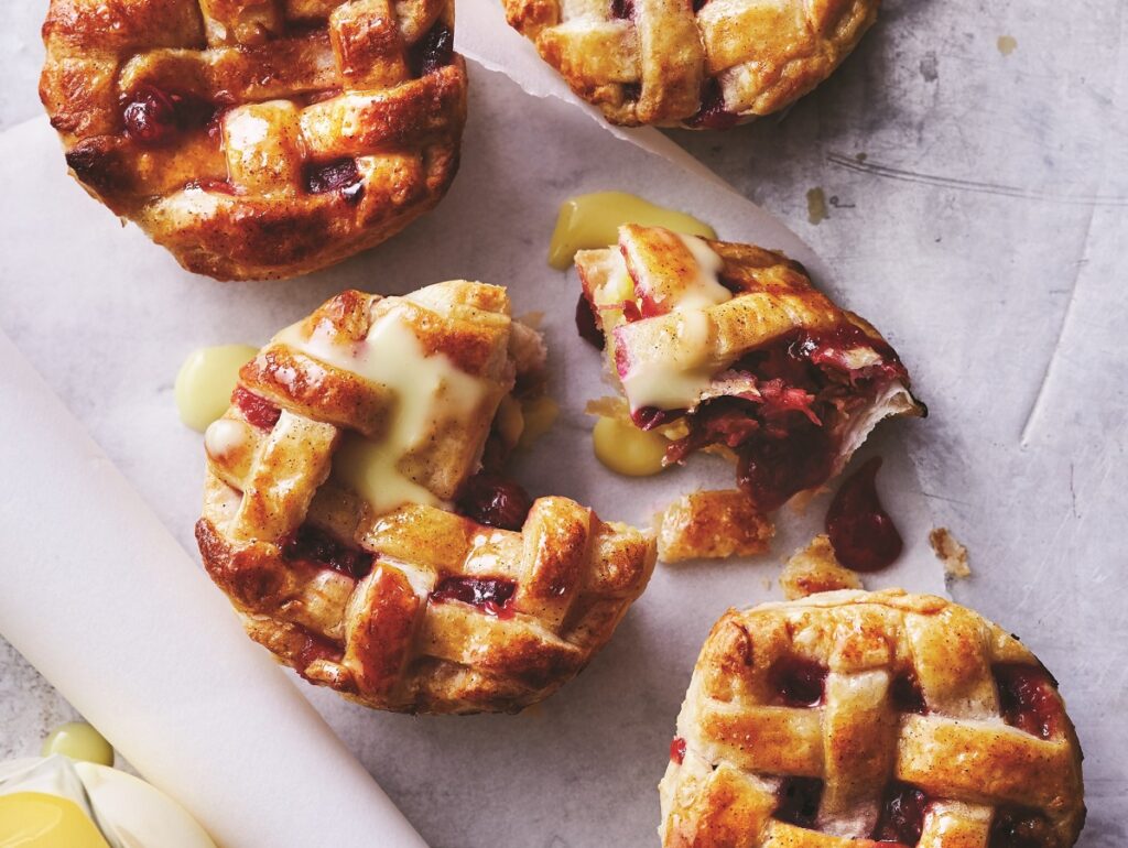 Rhubarb custard pies Rhubarb custard pies