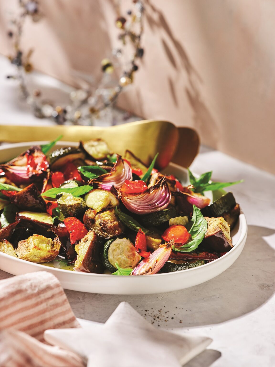 Roasted Mediterranean vegetables