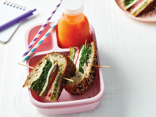 Muffuletta antipasto sandwich Muffuletta antipasto sandwich