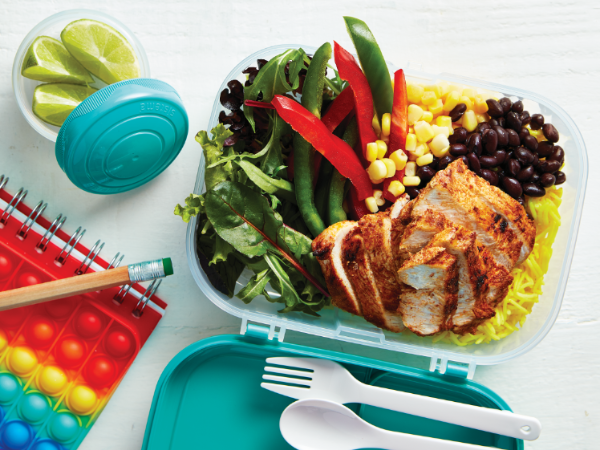 Chicken burrito bowls Chicken burrito bowls