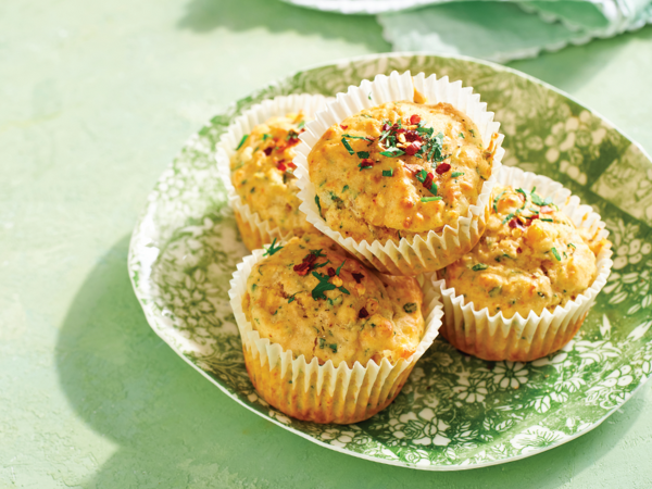 Cheese and corn savoury muffins Cheese and corn savoury muffins