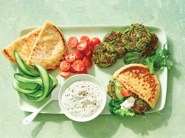 Zucchini and quinoa patties Zucchini and quinoa patties