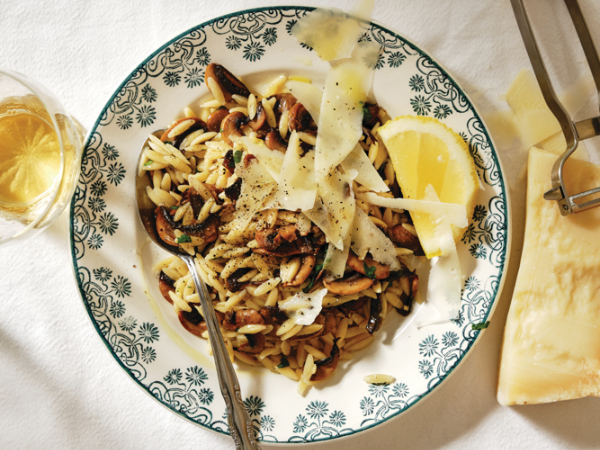 Mushroom risoni Mushroom risoni