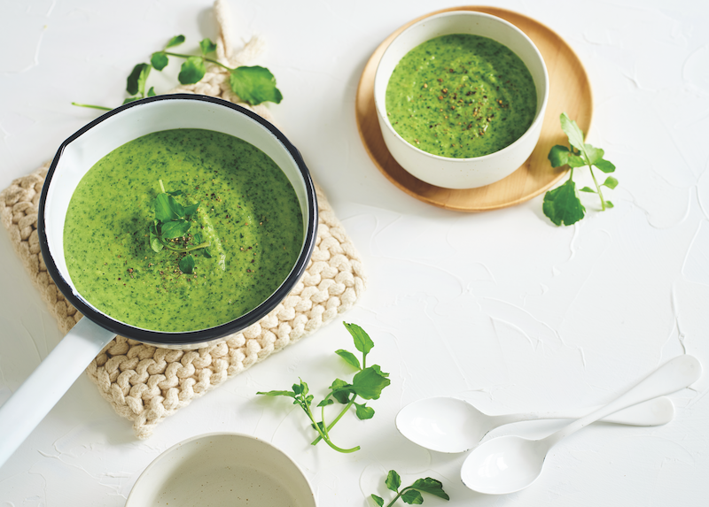 Spring watercress soup Spring watercress soup