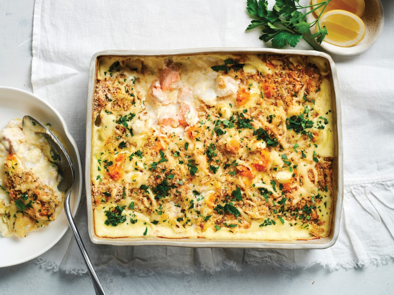 Easy fish mornay