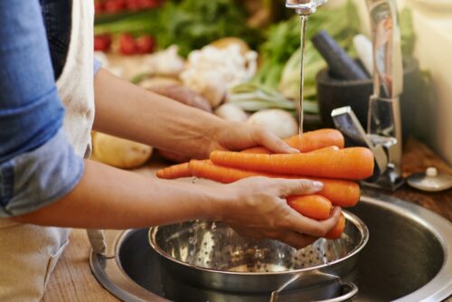 Why you should always wash fruit and veg before eating them – and the best technique to use