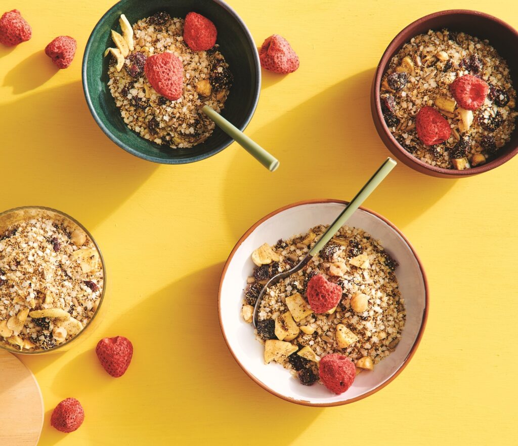 Gluten-free berry muesli