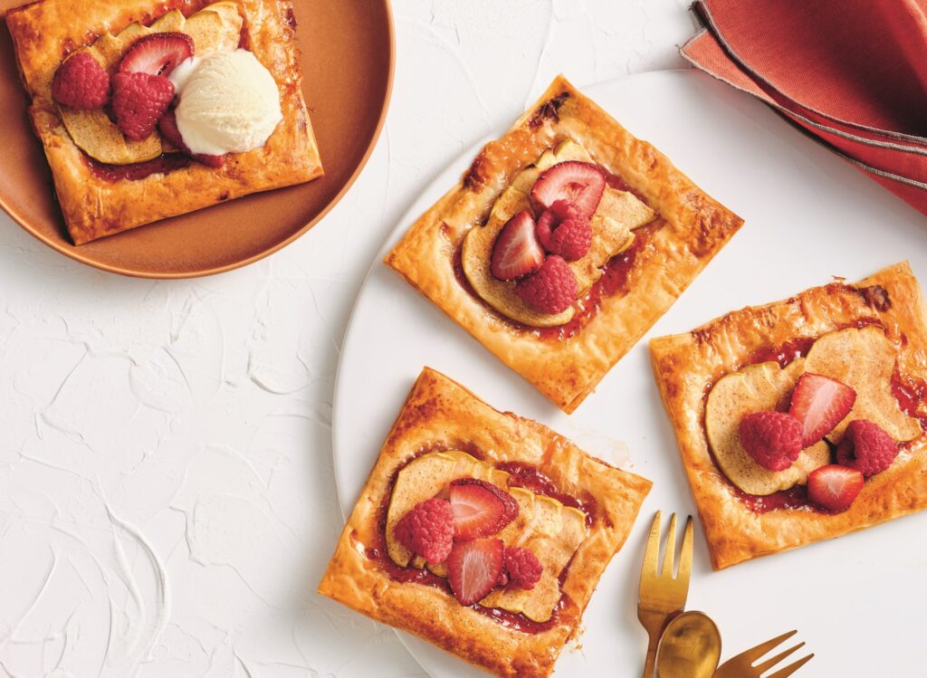 Apple and mixed berry galette Apple and mixed berry galette