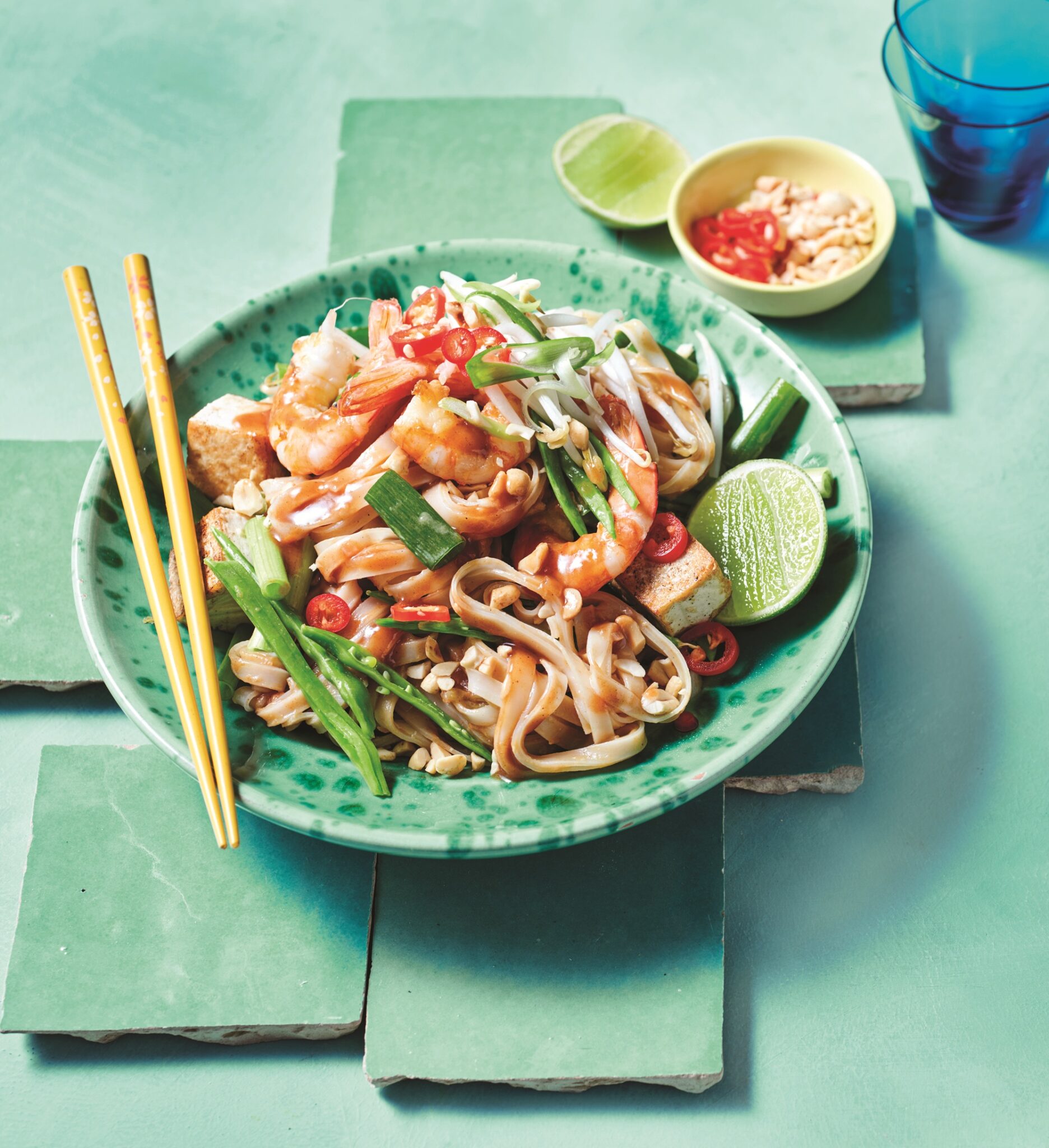 Prawn pad Thai