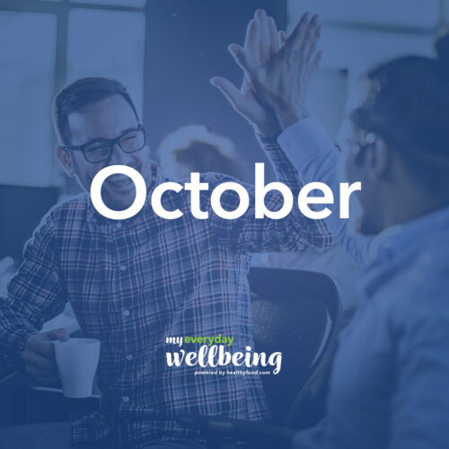 Key wellbeing dates October 2025