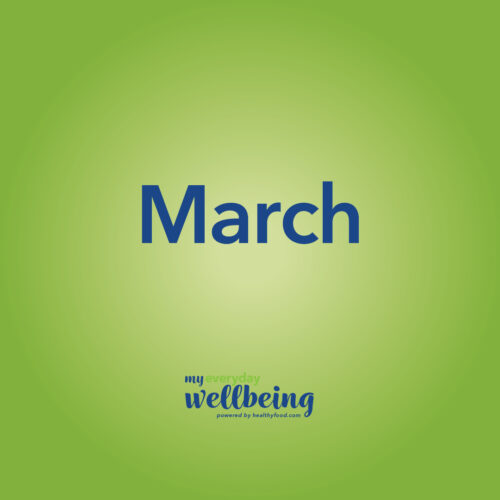 Key wellbeing dates March 2025