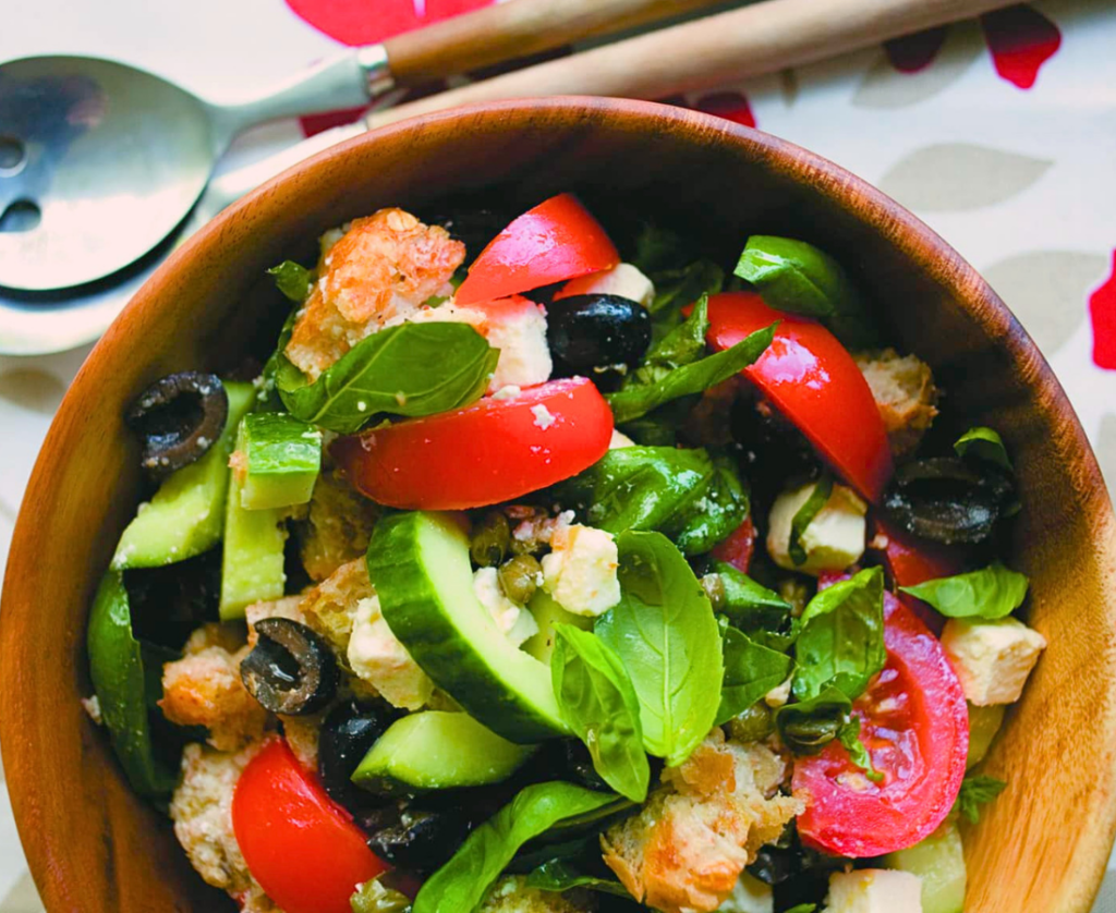 Mediterranean-style salad