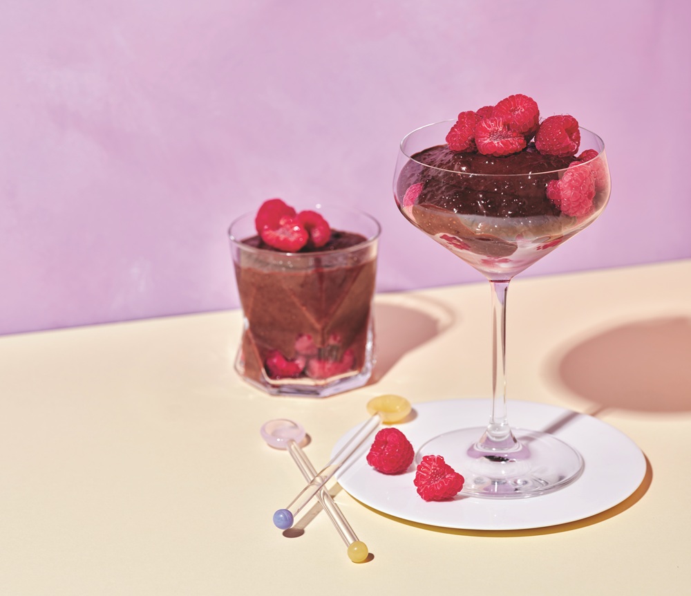 Gluten-free chocolate chia puddings Chocolate chia puddings