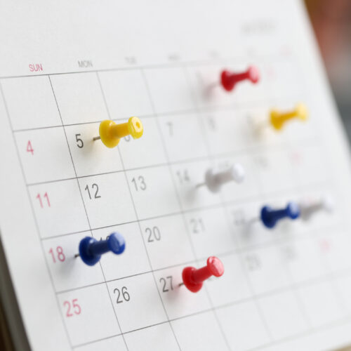 2026 calendar of key wellbeing events