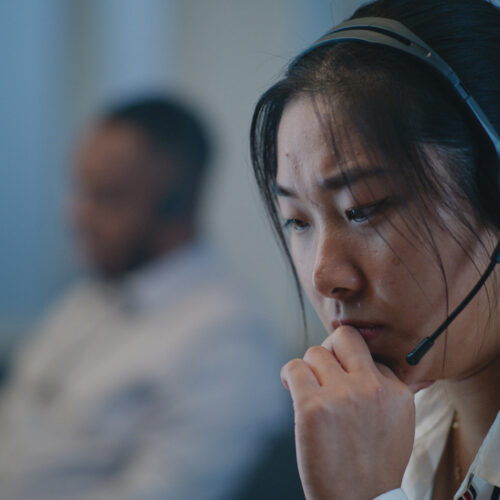 Reset after a challenging customer interaction