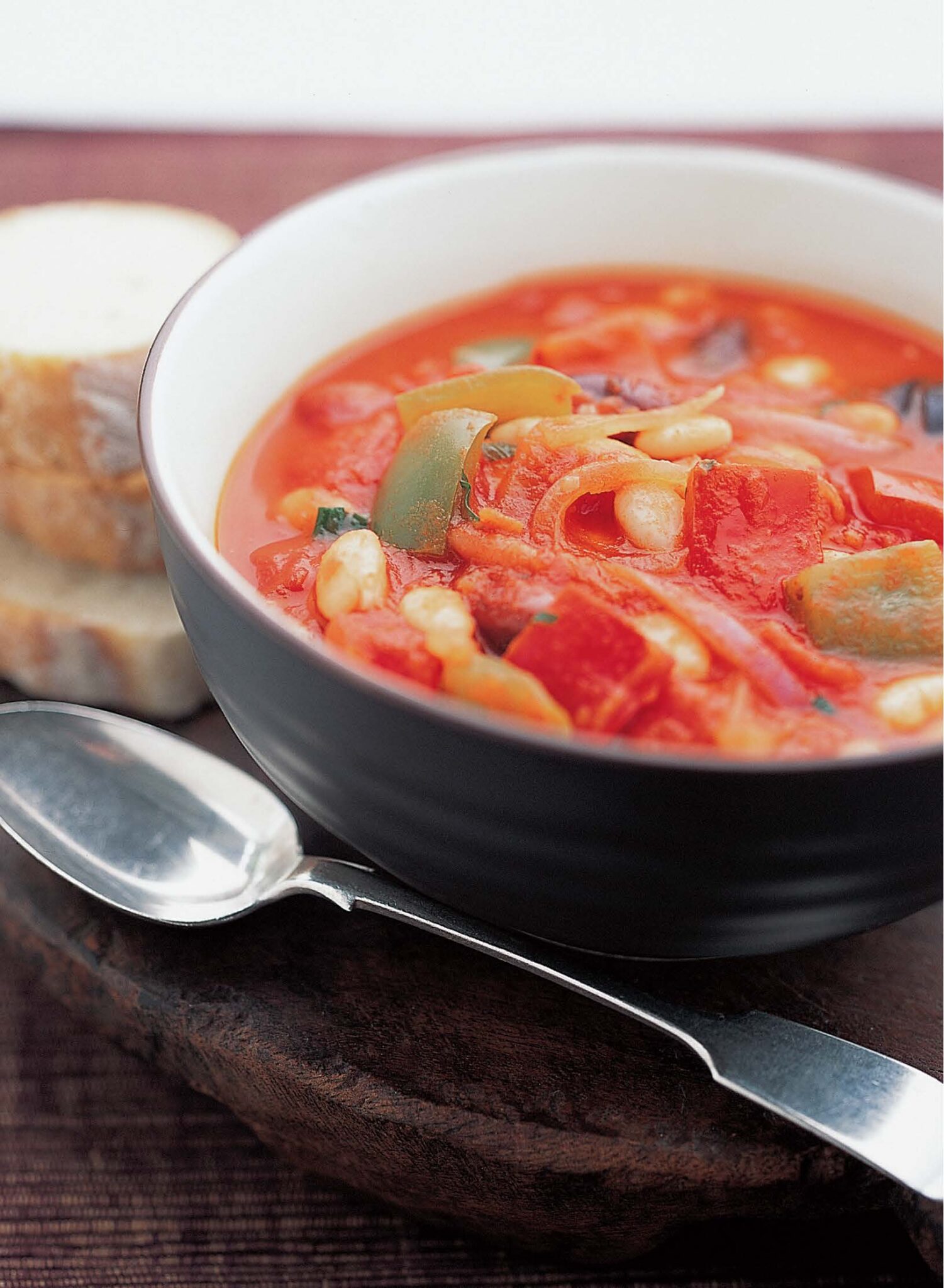 Bean and capsicum stew