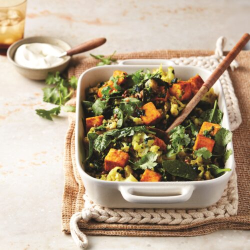 Spinach and vegetable saag