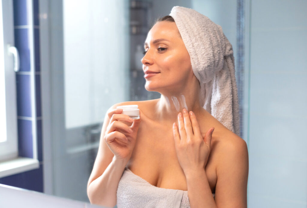 The neck skincare era has officially arrived