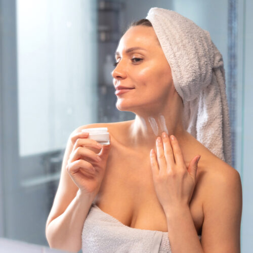 The neck skincare era has officially arrived