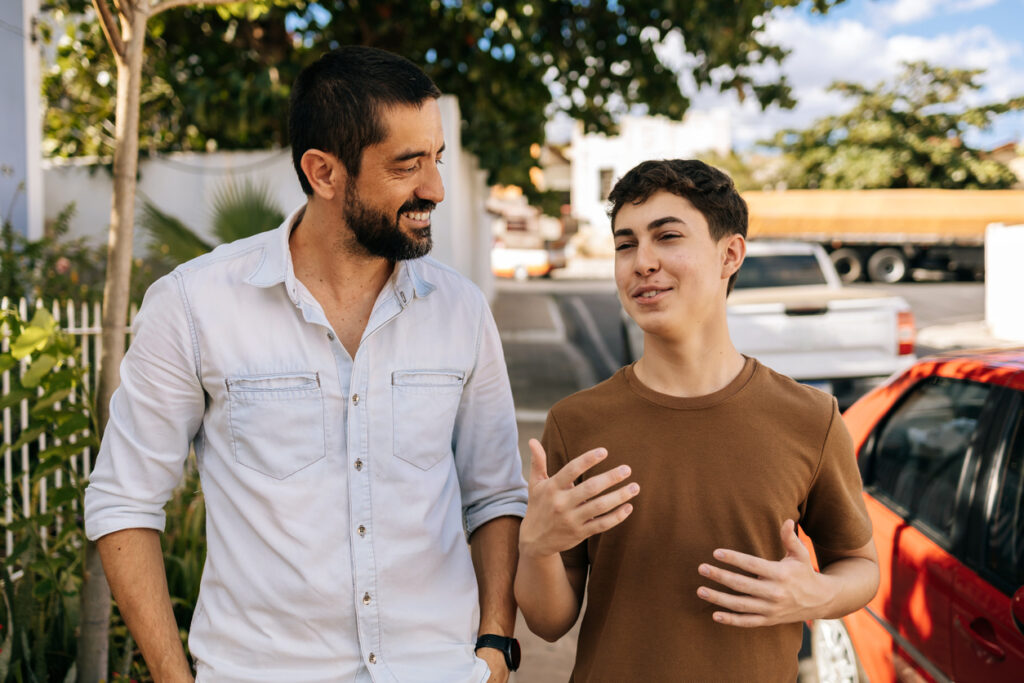 Dads today talk more freely with their teens about sex and relationships