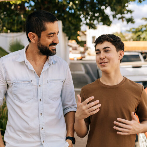 Dads today talk more freely with their teens about sex and relationships