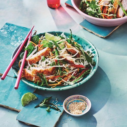 Katsu chicken slaw